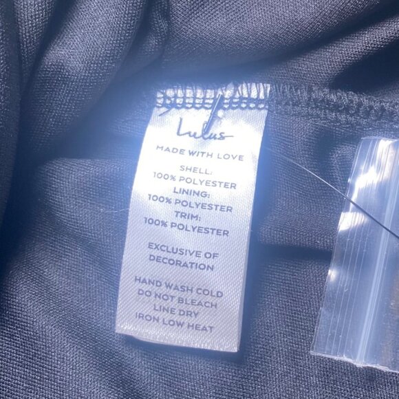 Lulus Floral Embroidered Black Mini Dress Sheer Whimsygoth Witchy Prom Wedding - Picture 9 of 11